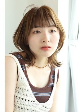 ヘアーアンドメイク エクリ 不動前店(Hair&Make equri) 【不動前美容室】外ハネレイヤー