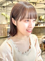 ディッセンバー 渋谷(December)&nbsp;【December】ブリーチ無し透明感アッシュベージュ