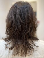 ヴィヴァーチェイルソーレ(VIVACE ilsole)&nbsp;30代40代ふんわりパーマアッシュベージュナチュラル透明感