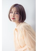 ブリング バイ スノードロップ 吉祥寺(BRING by Snowdrop)&nbsp;黒髪/グレーベージュ/レイヤーロング/前髪パーマ/吉祥寺