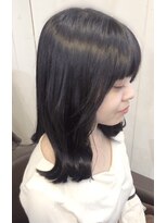 リリーヘアーリベート 浅草橋東口店(LiLiy hair LIBERT'E)&nbsp;韓国風☆セミディー