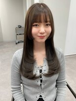 リッカ(LICCA)&nbsp;【LICCA 伊崎優李】韓国ヘア/レイヤーカット/前髪/姫カット