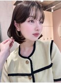 ♪顔周り 韓国ボブ レイヤー ウルフカット タッセルボブ