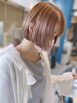 スニップ(Snip) 20代30代40代ダブルカラーブリーチ耳掛けシースルーバンク