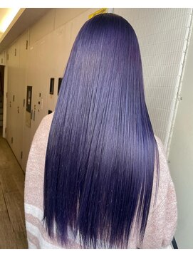 ヘアカロン 熊本本店(Hair CALON) パープル/ケアブリーチ