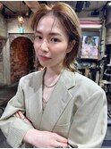 イメチェン前髪小顔ボブ_表参道/青山