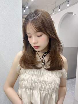 ジーナ 博多筑紫口(Zina) 髪質改善*小顔くすみベージュロング*美髪【Zina博多筑紫口】