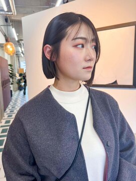 ノエ(noe) ミニボブ/オリーブグレージュ/20代30代mi82