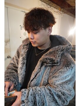 ロム 札幌大通(LOM) メンズ波巻きパーマ【札幌】