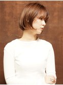 内巻きボブ