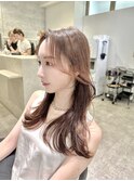 20代30代レイヤーカット 韓国ヘア 顔まわりカット