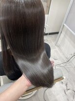 アンジュール 鹿児島中央店(UNJOUR.)&nbsp;カラー+髪質改善トリートメント　30代40代50代