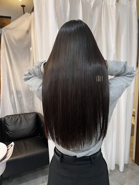 スイート ヘアデザイン(Suite HAIR DESIGN) 黒髪ロング×髪質改善ストレート【Ryoka髪質改善】