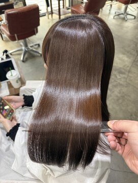 サロンドミルク 原宿(salon de MiLK) 【原宿/表参道/髪質改善】梅雨前に矯正しよう！雨に負けない髪へ