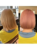 アマトウキョウ アユンチェ(AMA TOKYO×AYUNCHE) ボブ ピンクベージュ