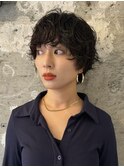 【sheta三畑】30代40代小顔大人ボブネビージュパーマショート
