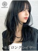 無造作セミロングレイヤー☆銀座/東京駅