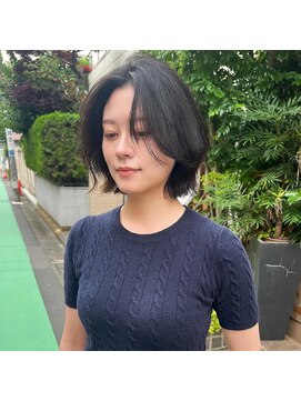 トレス(TRESS) ボブ　レイヤーボブ　顔まわりカット　大人ヘア　表参道