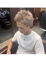 リットバイハレケ(Lit. by HAREKE)&nbsp;スパイキーブロンドホワイト