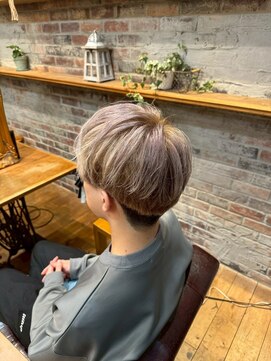 ゴーシェン 西船橋店(Goshen) メンズブリーチオンカラー