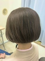 テーラヘアー 湘南台店(TELA HAIR)&nbsp;【グレー系白髪染め】ボブ＋アッシュブラウンカラー