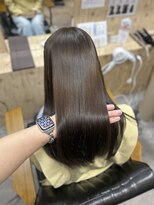 ヌープヘアーアイス(NUUP.hair ici)&nbsp;【大人上品な艶髪】透明感ブラウンベージュ美髪ロング◎