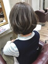 ルッソ(Lusso)&nbsp;ミディアムボブ×アッシュ