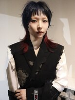 オルン(ORGN.)&nbsp;ウルフカット　デザインカラー　ケアブリーチ　中性ヘア