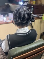 スタジオ キュー(studio q)&nbsp;ツインテールお団子