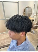 無造作パーマ
