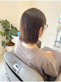 国分寺ショートカットショートボブイルミナカラーヘッドスパ韓国