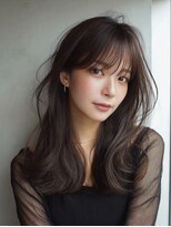 ハーツ(Heart's)&nbsp;ミディアムレイヤー×白髪ぼかしカラー30代40代50代60代