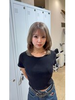 マティス 室見店(MATISSE)&nbsp;透け感グレージュ×くびれミディ