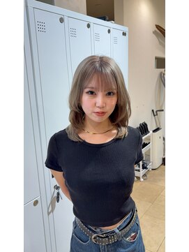 マティス 室見店(MATISSE) 透け感グレージュ×くびれミディ