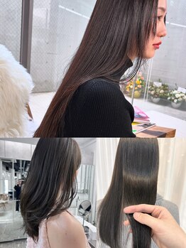 ピア ヤクイン(Pia Yakuin)の写真/今までにない柔らかな質感と艶感を実現♪こだわりの薬剤と技術で、ナチュラルなストレートを叶えます