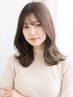 【ストレート】カット&カラー前髪縮毛矯正&3step美髪リペアトリートメント