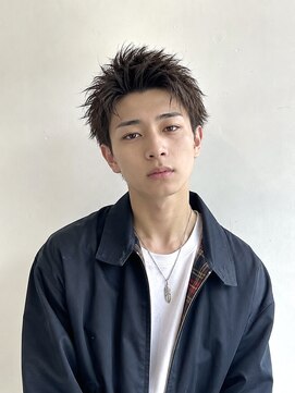 キャンバス バイ ネオリーブ 横浜西口(Canvas by neo.) 【横浜】アップバングスパイキーショート