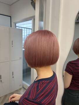 アーチ バイ ループ(arch by LOOP) ミニボブ×ペールピンク0824