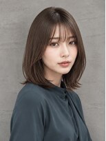 サムシング(Something.)&nbsp;レイヤーボブ_大人可愛い_ミディアム