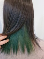 ククル ヘアー(cucule Hair)&nbsp;京都・西院cuculehair インナーグリーン