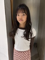 ロールアップスリーブス(ROLL UP SLEEVES)&nbsp;wave hair  / kids cut .