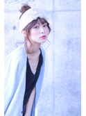 cache cache★ファーヘアバンドのアレンジ