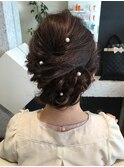 結婚式ヘアセット×ロング
