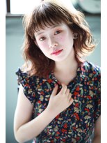 クロム バイ リエット(Chlom by Lietto)&nbsp;Chlom ☆ふんわり束感ウェーブブラウンボブ TEL0364574337