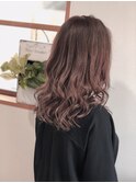 ココアブラウン+ピンクカラー★