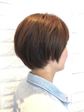 ワンピース(ONE PEACE) 丸みが可愛い大人ショート