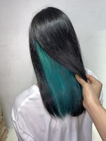 アンク クロス 池袋北口店(ANKHCROSS) 《アンククロス 柴田》インナーカラーミントグリーン