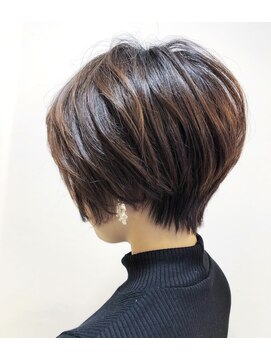 美容室 かんしゃ かんしゃ【Ｍａｒｉｋｏ】小顔カット×ぜっぺき隠しショート