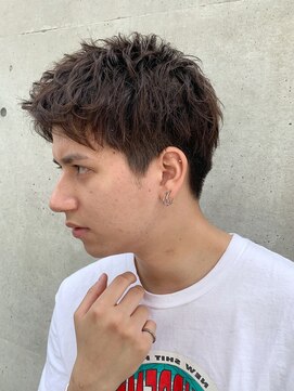 フィフス(fifth) コンマヘア マッシュウルフ ツイストパーマ/ツーブロック