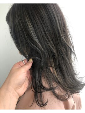 ヘアメイク オブジェ(hair make objet) 韓国アイドルスタイル　ハイライト